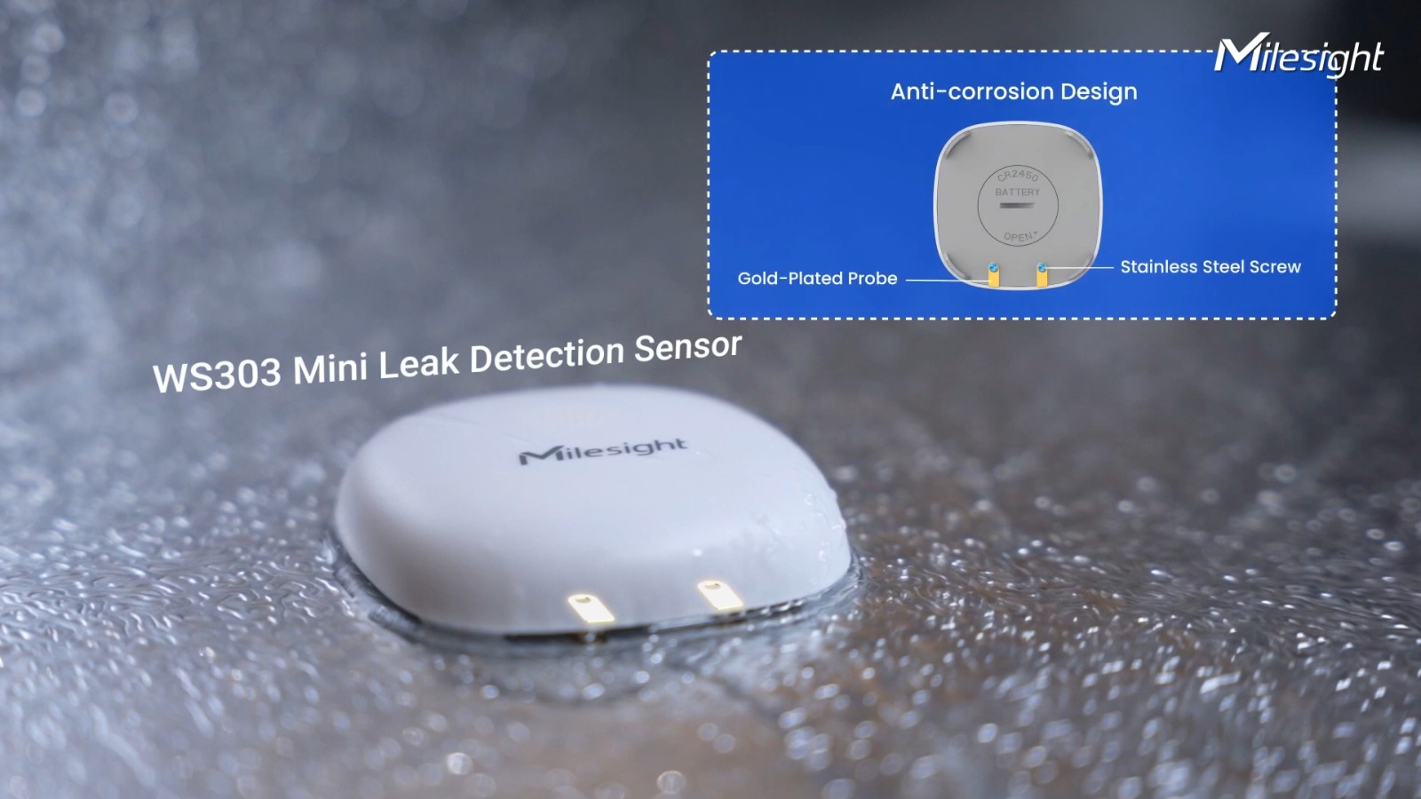 Water Leakage Sensors (EM300-ZLD, EM300-SLD) and Floor Wetness Sensor (UBZ900)​