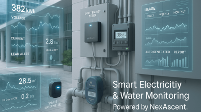 Smart Energy and Water Monitoring System