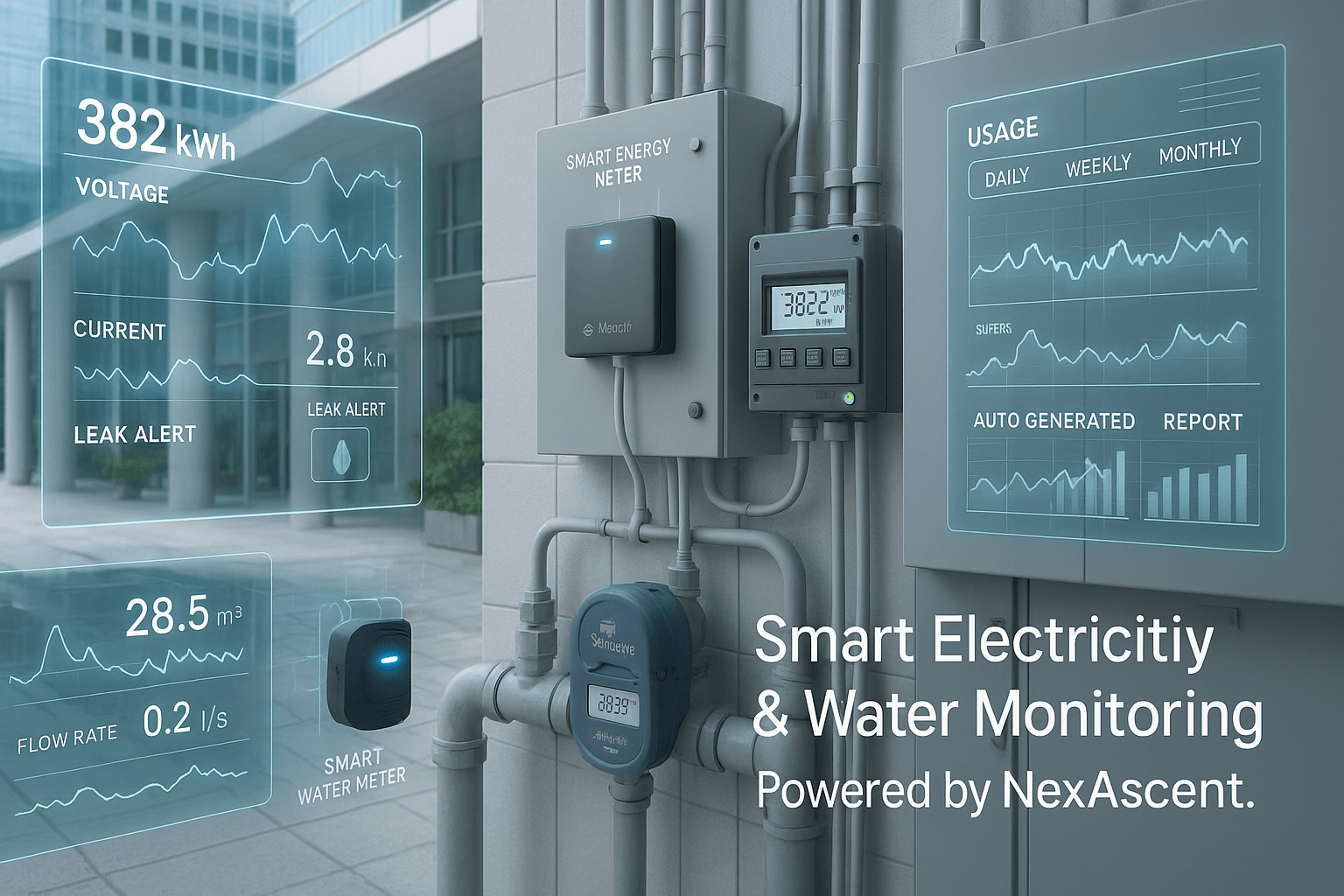 Smart Energy and Water Monitoring System