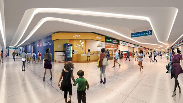 Footfall traffic gives useful information
