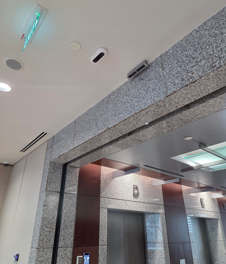 People counter installation is easy