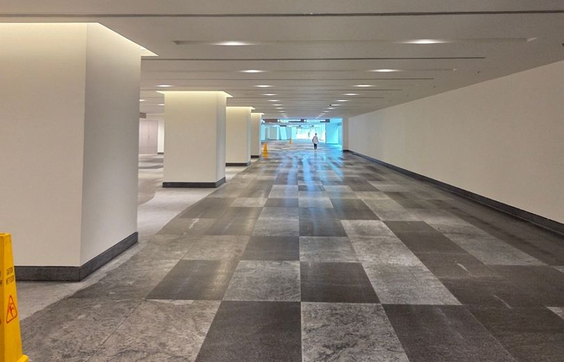 people counter singapore installation in office linkway