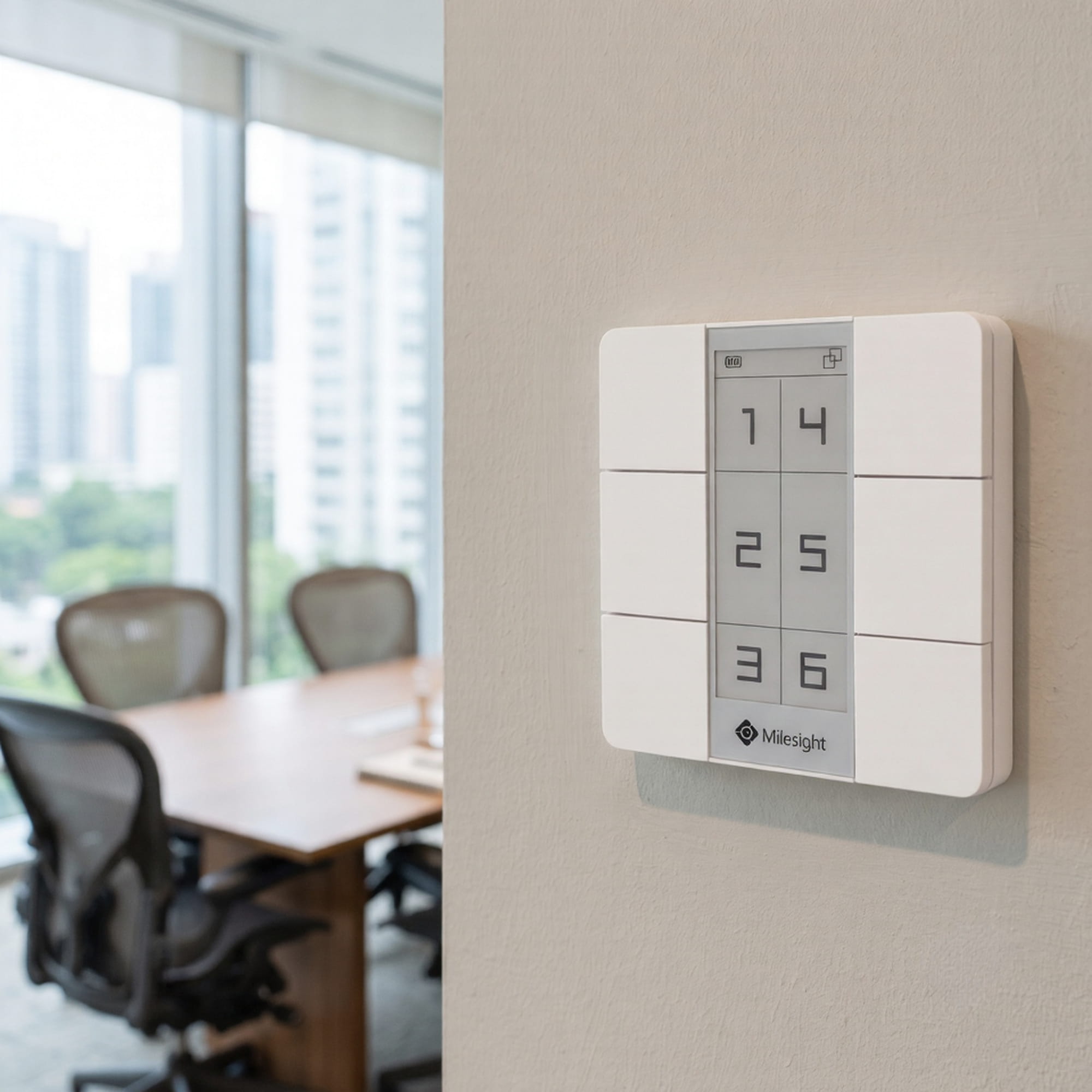 wireless call button system WS156 smart scene panel meeting room